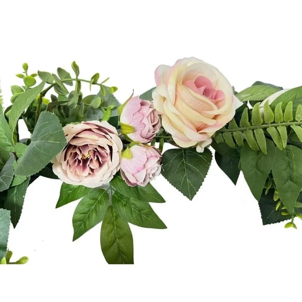 My Texas House 6'‎ Peonies & Speckled Eggs Easter Garland
